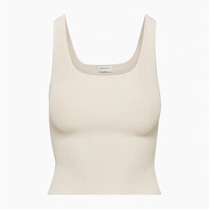 NWT Babaton Sculpt Knit Squareneck Tank